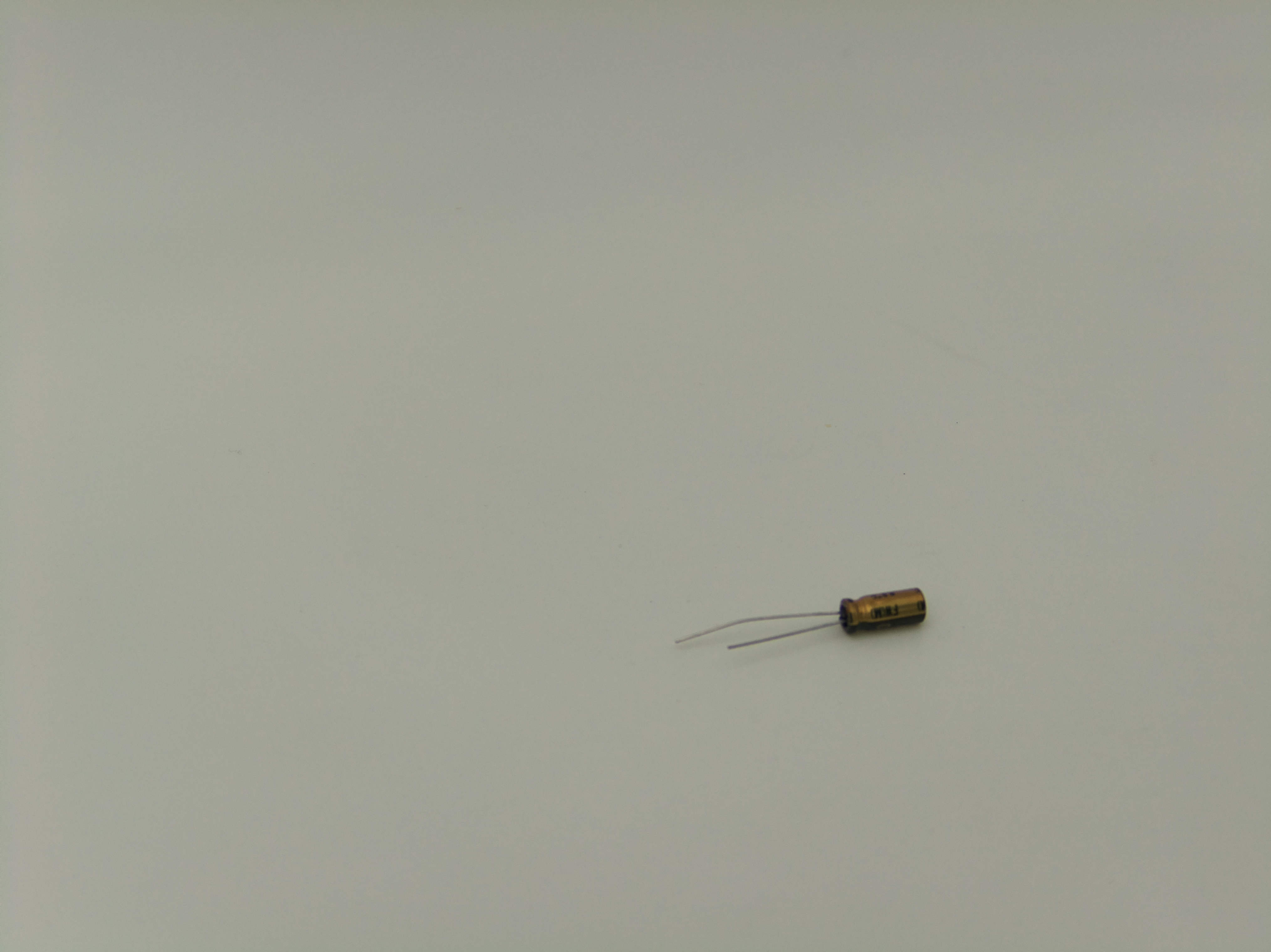 Nichicon UFW Audio Grade Electrolytic Capacitor, 4.7uF @ 50V, 20% Tolerance